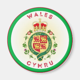 Wales Heritage Emblem Magnet