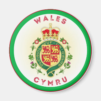Wales Heritage Emblem Magnet