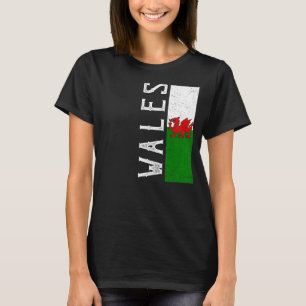 Wales Heritage Pride Country Support Welsh Flag T-Shirt