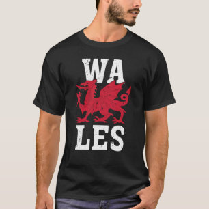 Wales Home Pride Welsh Flag T-Shirt