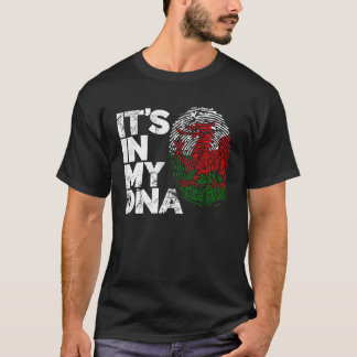 Wales It s In My DNA Proud To Be Welsh T-Shirt