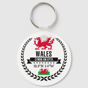 Wales Key Ring