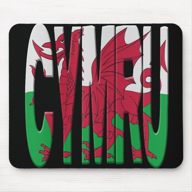 Wales Mouse Mat (Front)