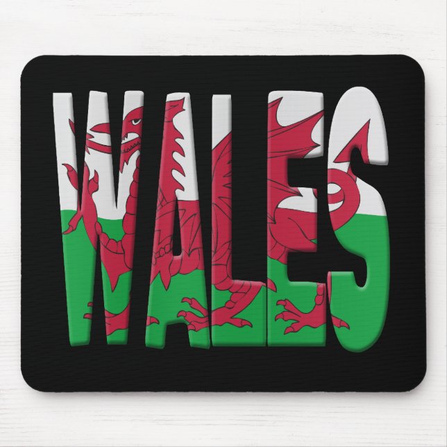 Wales Mouse Mat (Front)