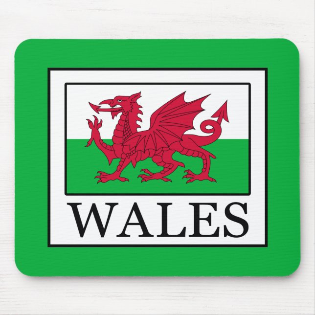 Wales Mouse Mat (Front)