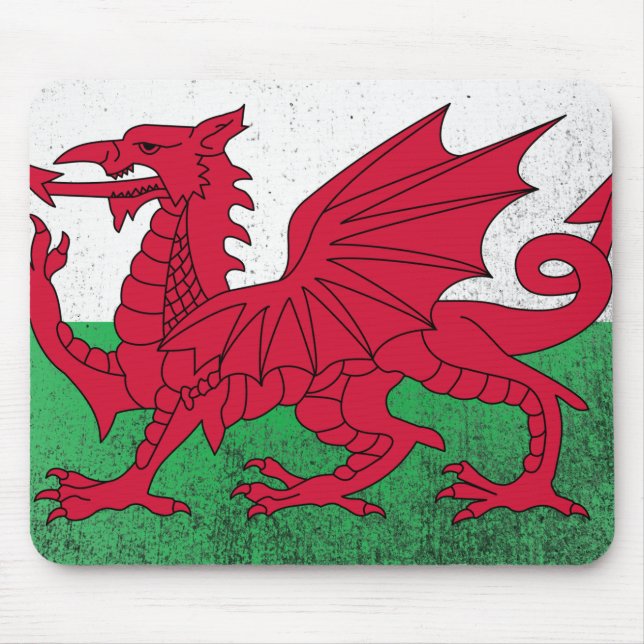 Wales Mouse Mat (Front)