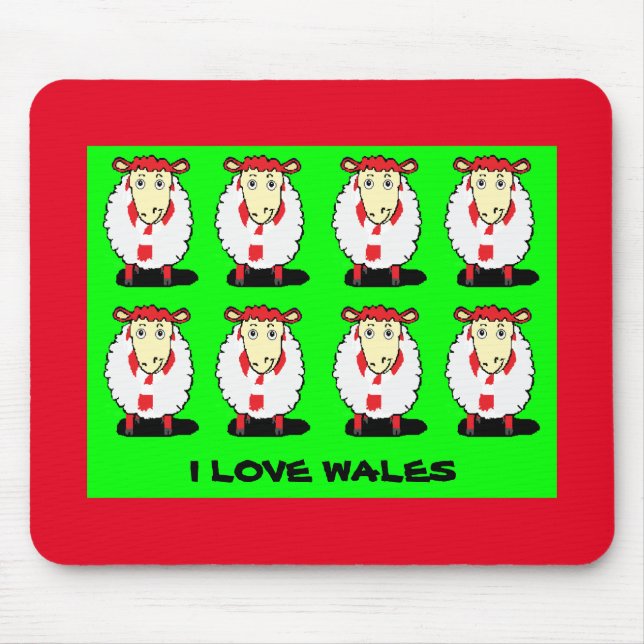 Wales mousepad (Front)