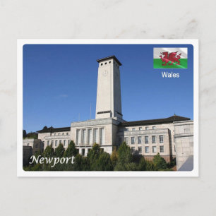 Wales - Newport - Postcard