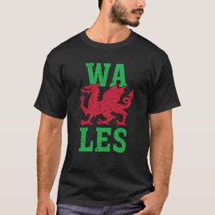 Wales Pride Home Country Welsh Flag T-Shirt
