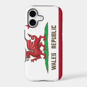 Wales Republic Dragon Flag Welsh Pride