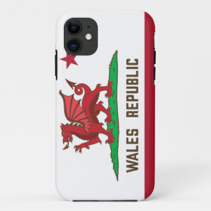 Wales Republic Dragon Flag Welsh Pride iPhone 11 Case