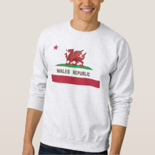 Wales Republic Dragon Flag Welsh Pride Sweatshirt