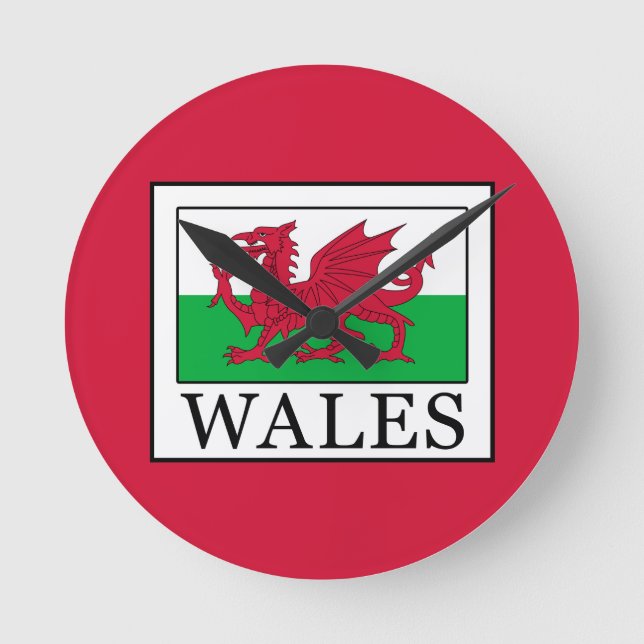 Wales Round Clock (Front)