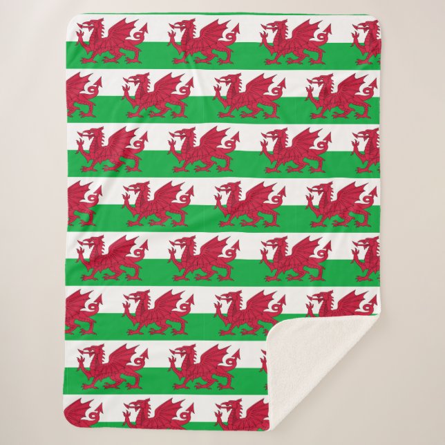 Wales Sherpa Blanket (Front)