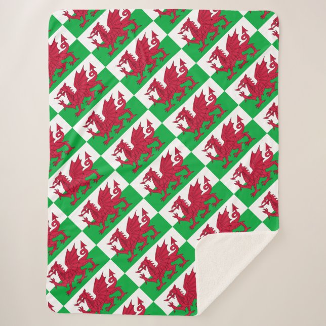 Wales Sherpa Blanket (Front)