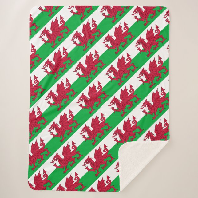 Wales Sherpa Blanket (Front)