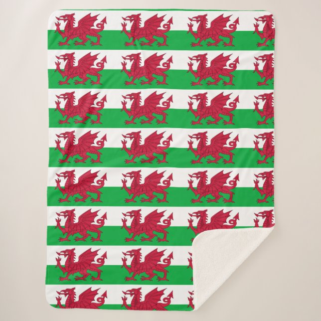 Wales Sherpa Blanket (Front)
