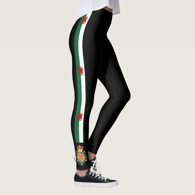 Wales stripes flag leggings (Right)
