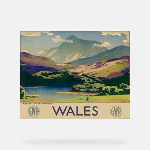 Wales Travel Poster