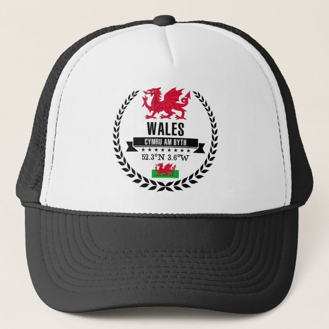 Wales Trucker Hat (Front)