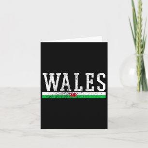 Wales Uk United Kingdom Europe European Vintage  Card
