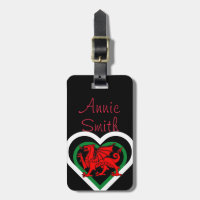 Wales/Welsh Dragon Flag-inspired Personnalised