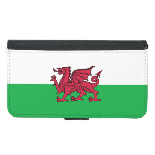 Wales Welsh Dragon Flag Samsung Galaxy S5 Wallet Case