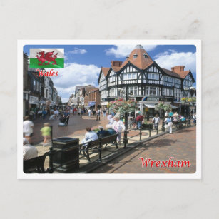Wales - Wrexham - Postcard