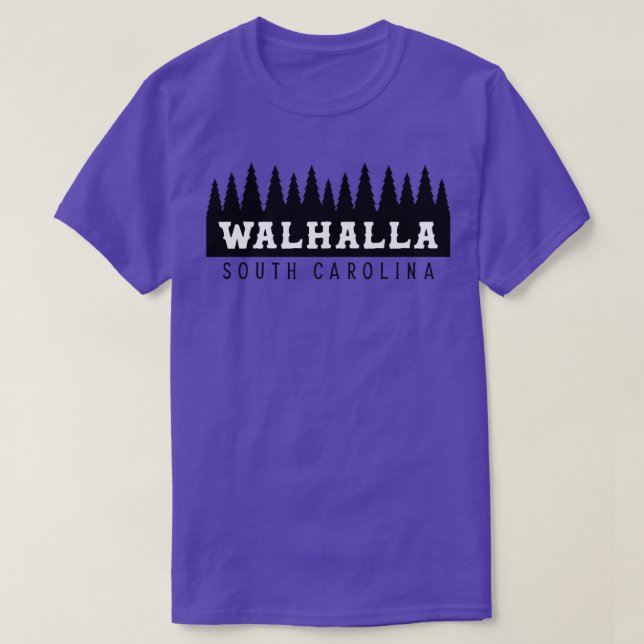 Walhalla South olina Tourist Souvenir T-Shirt (Design Front)