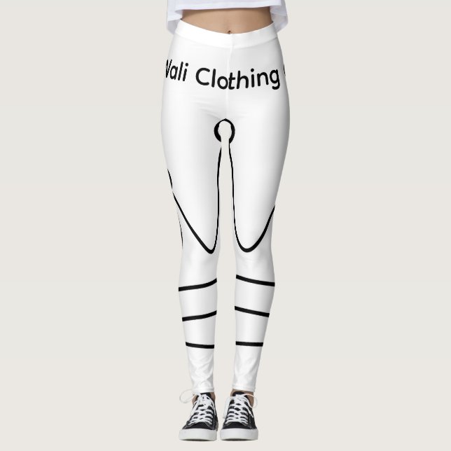 Wali Clothing Co. Leggings (Front)
