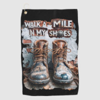 Walk a Mile in My Shoes – Inspirational Rustic