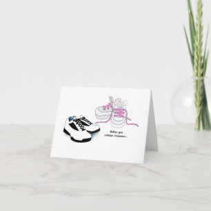 Walk a Mile in Someone else's shoes Greeting Card