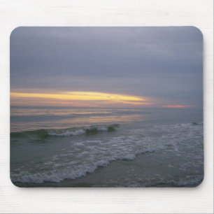 Walk along Oak Island, NC Mouse Mat