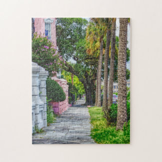 Walk Along Rainbow Row Jigsaw Puzzle