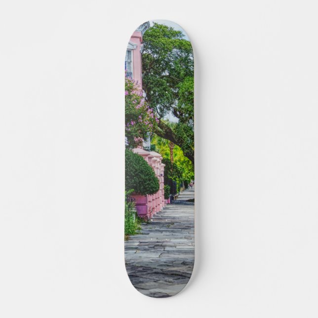 Walk Along Rainbow Row Skateboard (Front)