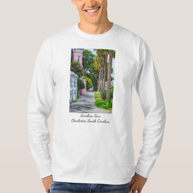 Walk Along Rainbow Row T-Shirt (Front)