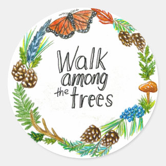 Walk Among the Trees Sticker Sheet