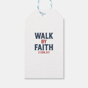 Walk By Faith Gift Tags