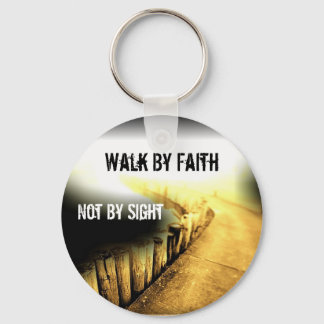 Walk By Faith Key Ring