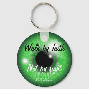 Walk By Faith Key Ring