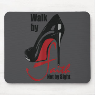 Walk By Faith Not By Sight Motivation Quotes  Mouse Mat
