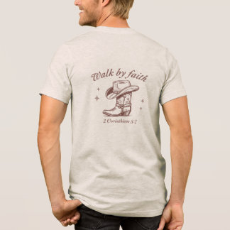 walk by faith Tri-Blend shirt
