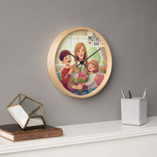 Walk clock geft for mother day