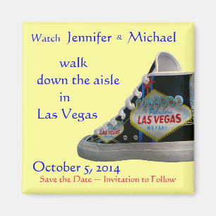 Walk Down the Aisle : Las Vegas weddings Magnet