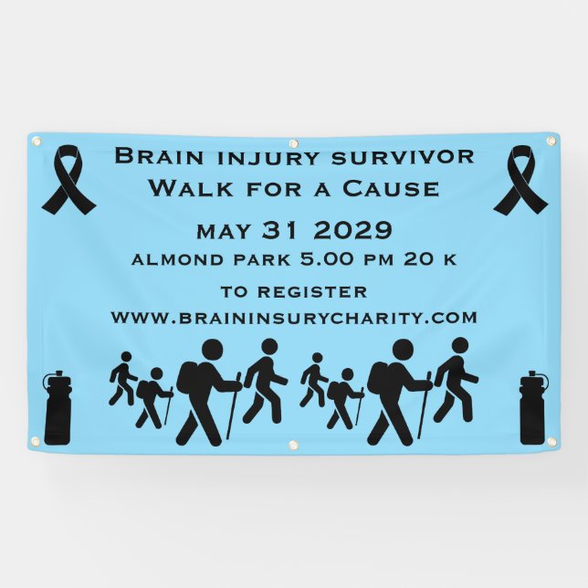 Walk For A Cause Banner (Horizontal)