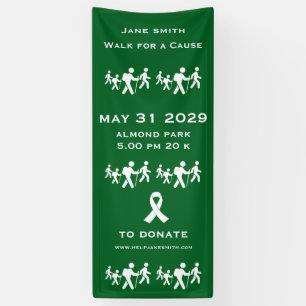 Walk For A Cause Raise Funds Banner