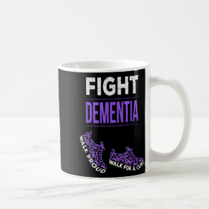Walk for a Dementia Awareness Purple Ribbon Coffee Mug