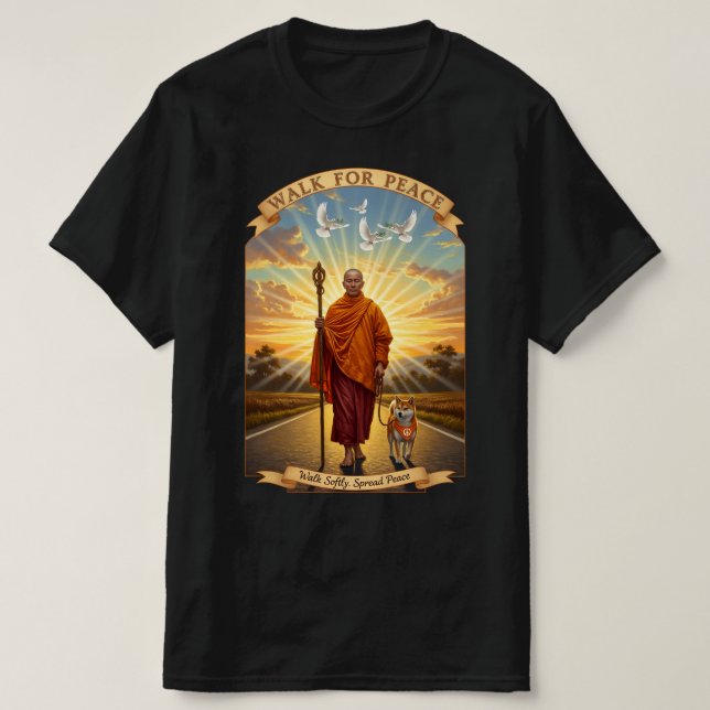 Walk for Peace T-Shirt (Design Front)