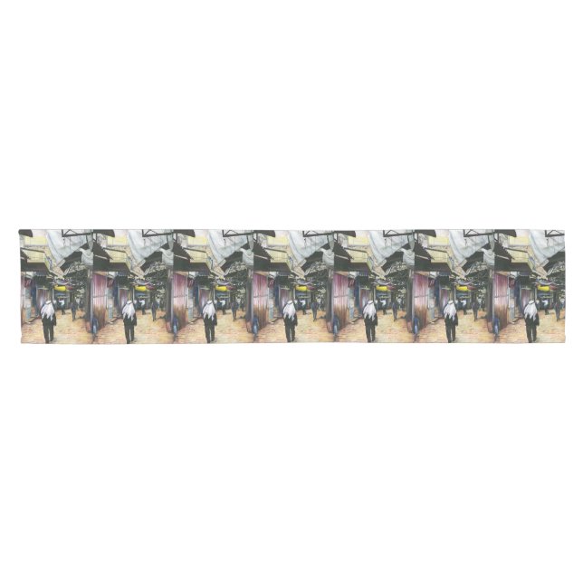 Walk Home through Antiquity, Jerusalem Short Table Runner (Horizontal)