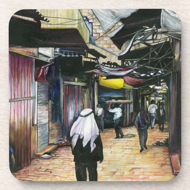 Walk Home through Antiquity, Old Jerusalem Coaster (Front)